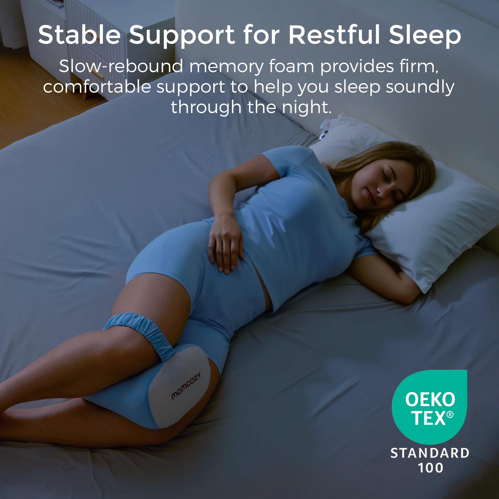 Momcozy Pregnancy Knee Pillow - Image 26