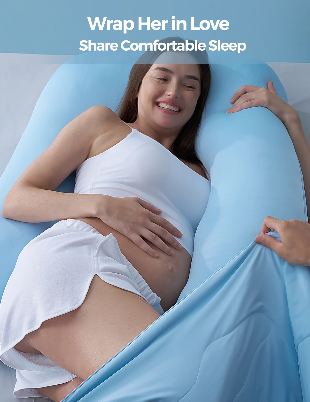 Momcozy Poduszka Ciążowa Cooling Comfort - Image 6