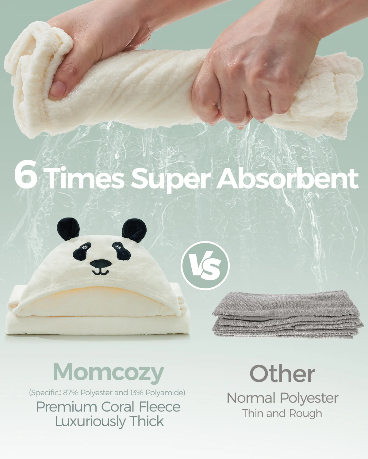 Momcozy Coral polaru z kapturem z kapturem - Image 12