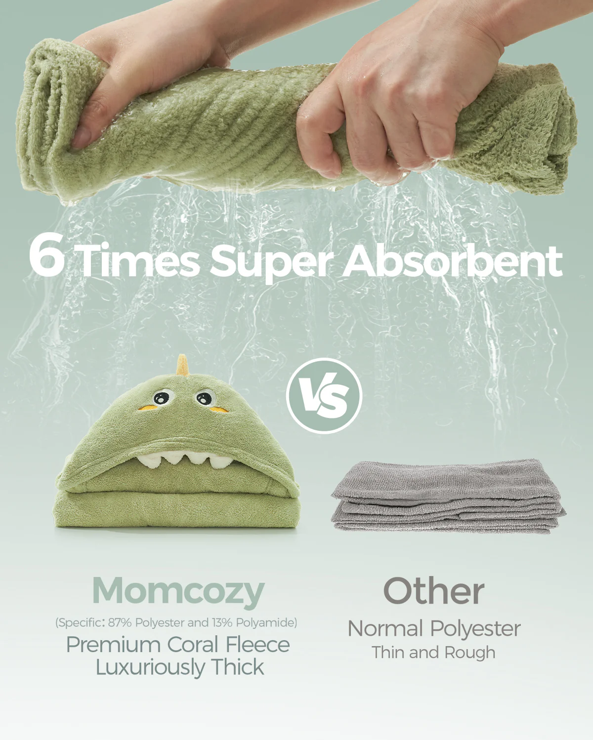 Momcozy Coral polaru z kapturem z kapturem - Image 23