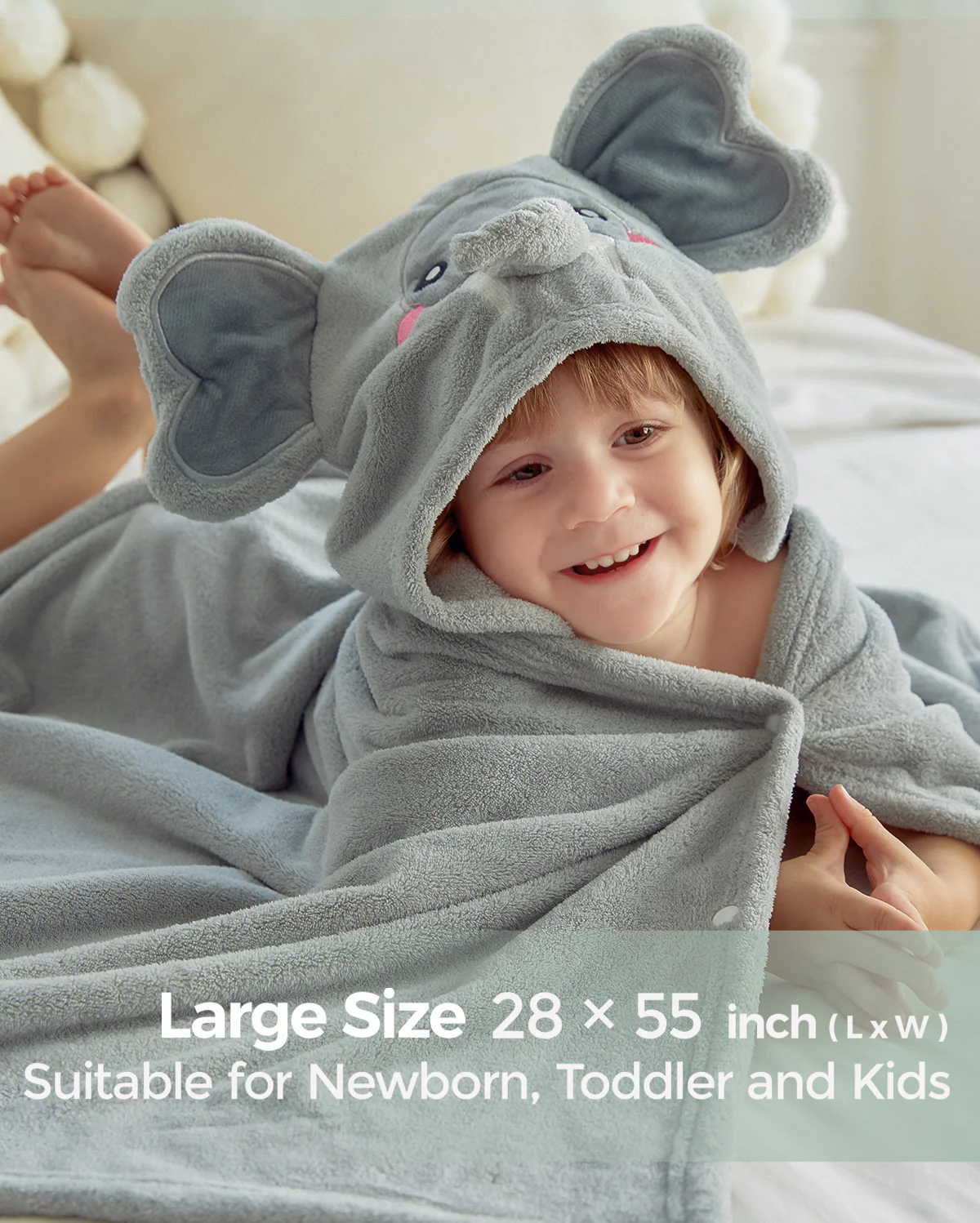 Momcozy Coral polaru z kapturem z kapturem - Image 6
