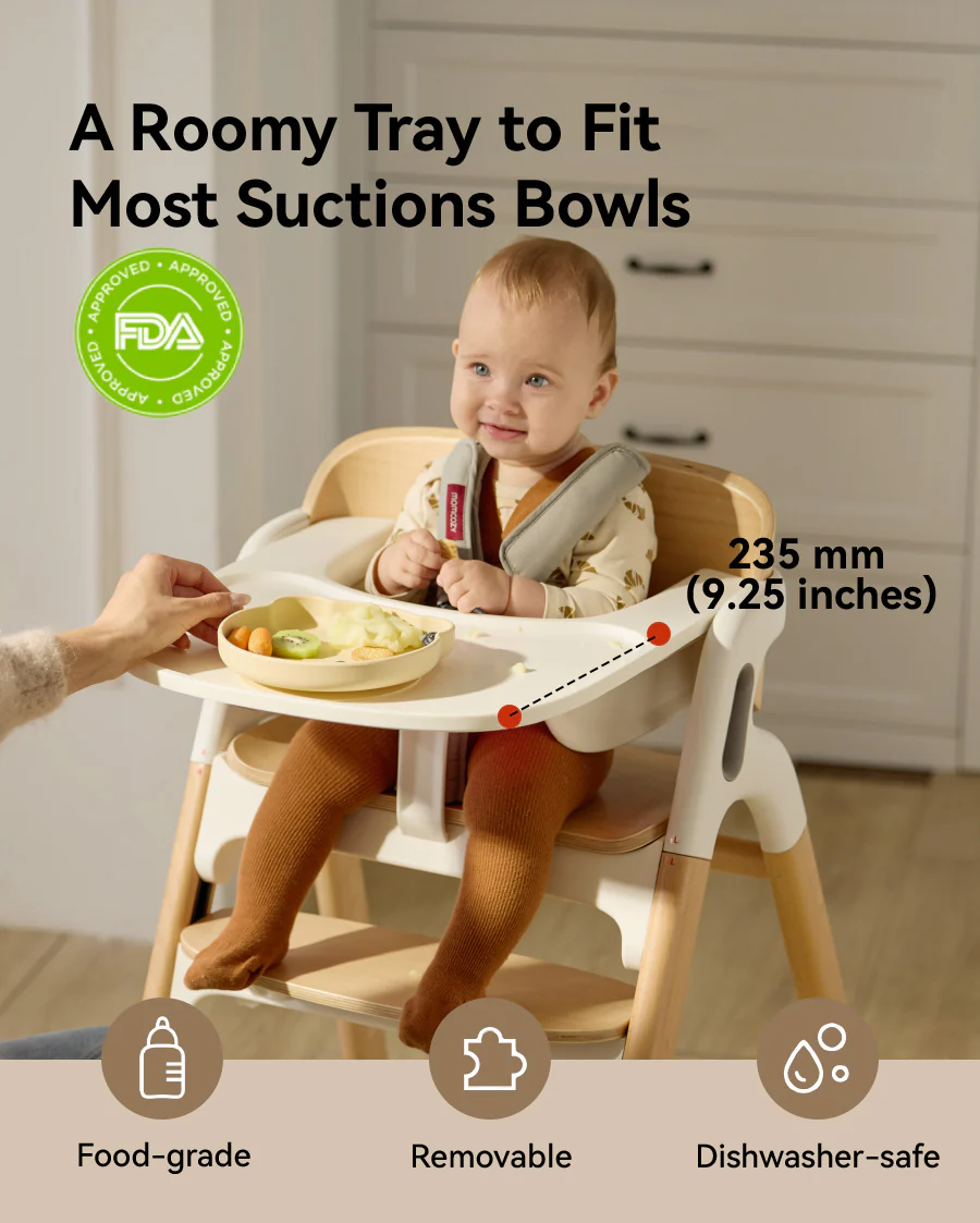Momcozy DinerPal Krzesełko do Karmienia z Miękką Poduszką - Image 9
