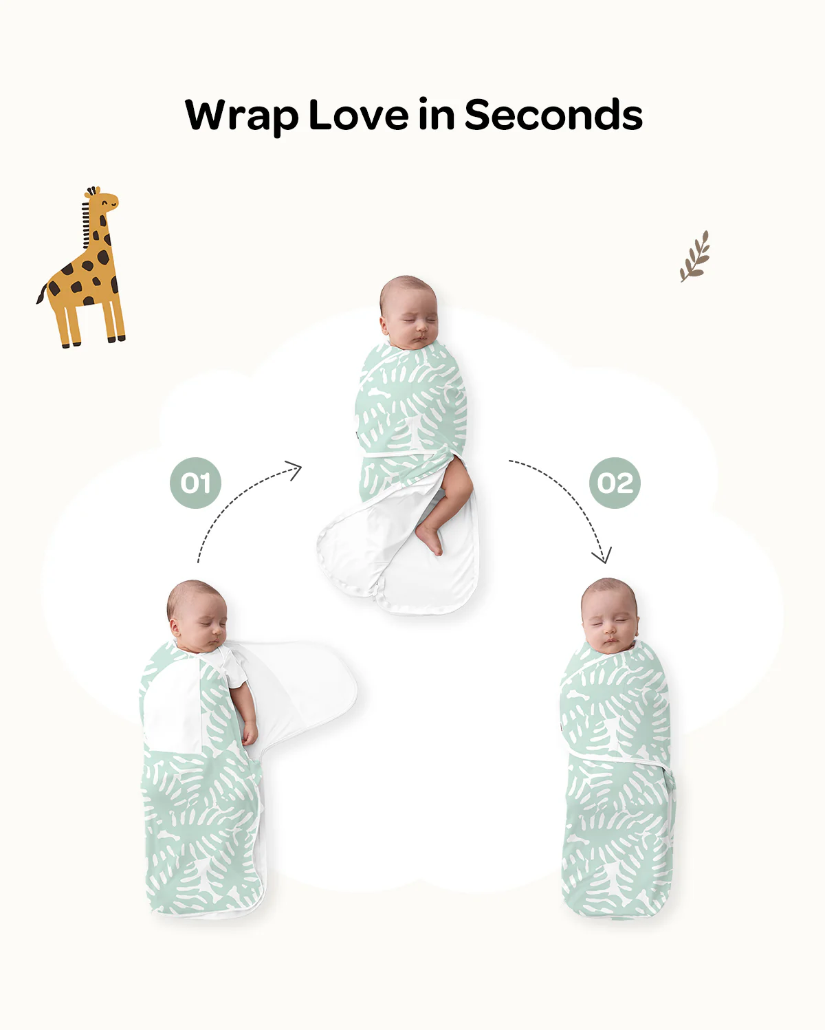 Momcozy Łatwy Otulacz Dla Niemowląt - Image 12