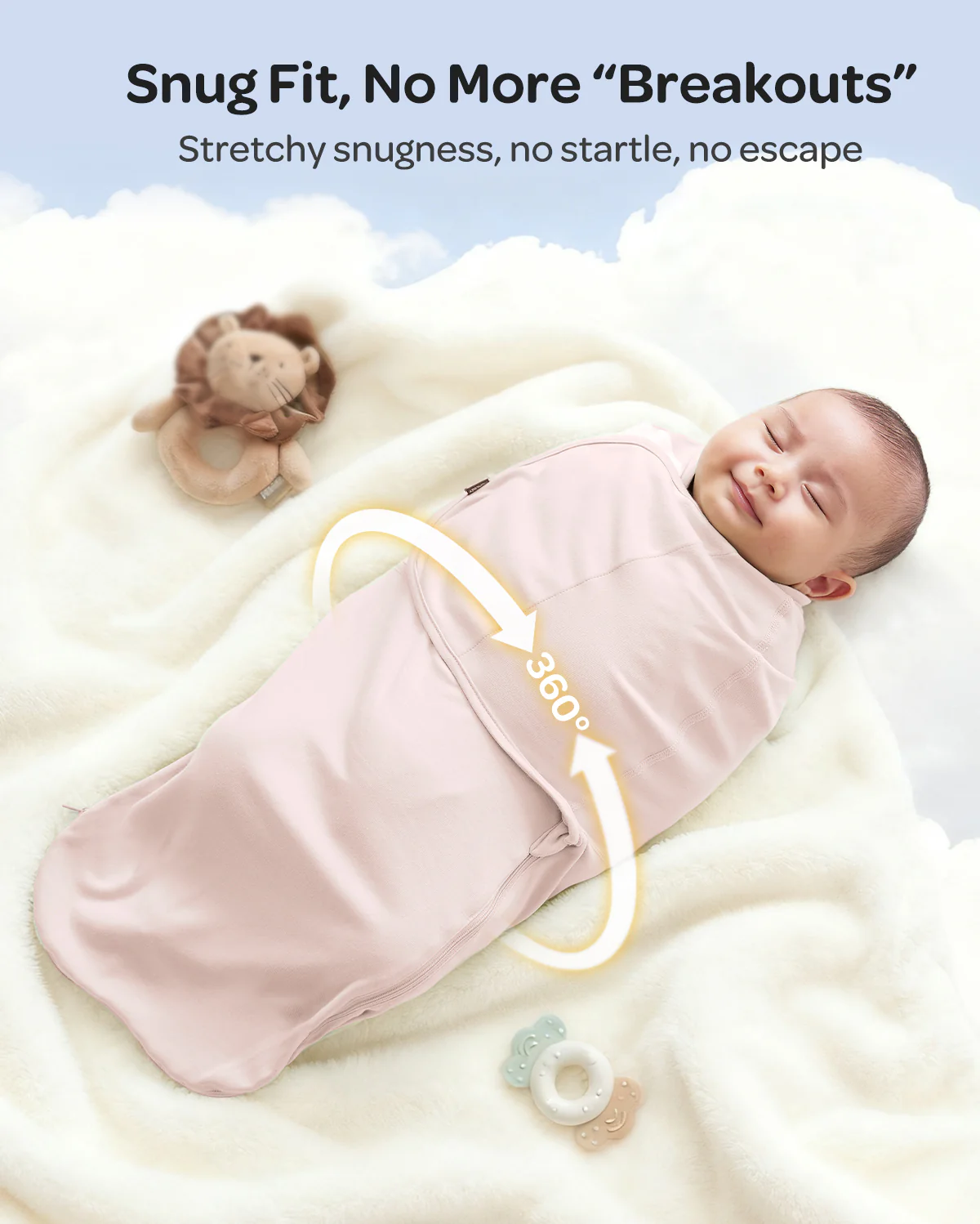 Momcozy Łatwy Otulacz Dla Niemowląt - Image 21