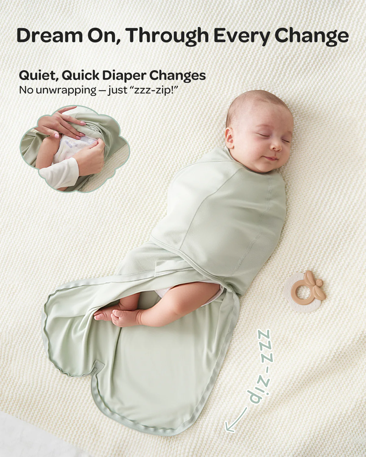 Momcozy Łatwy Otulacz Dla Niemowląt - Image 27