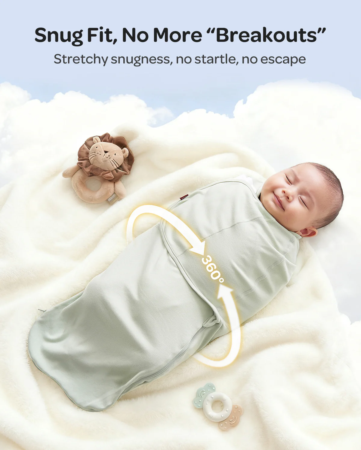 Momcozy Łatwy Otulacz Dla Niemowląt - Image 29