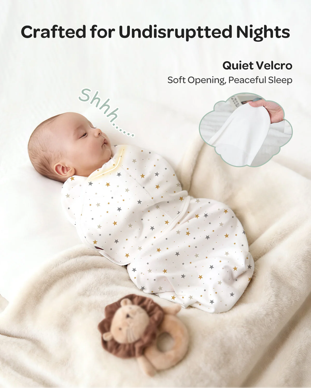 Momcozy Łatwy Otulacz Dla Niemowląt - Image 36