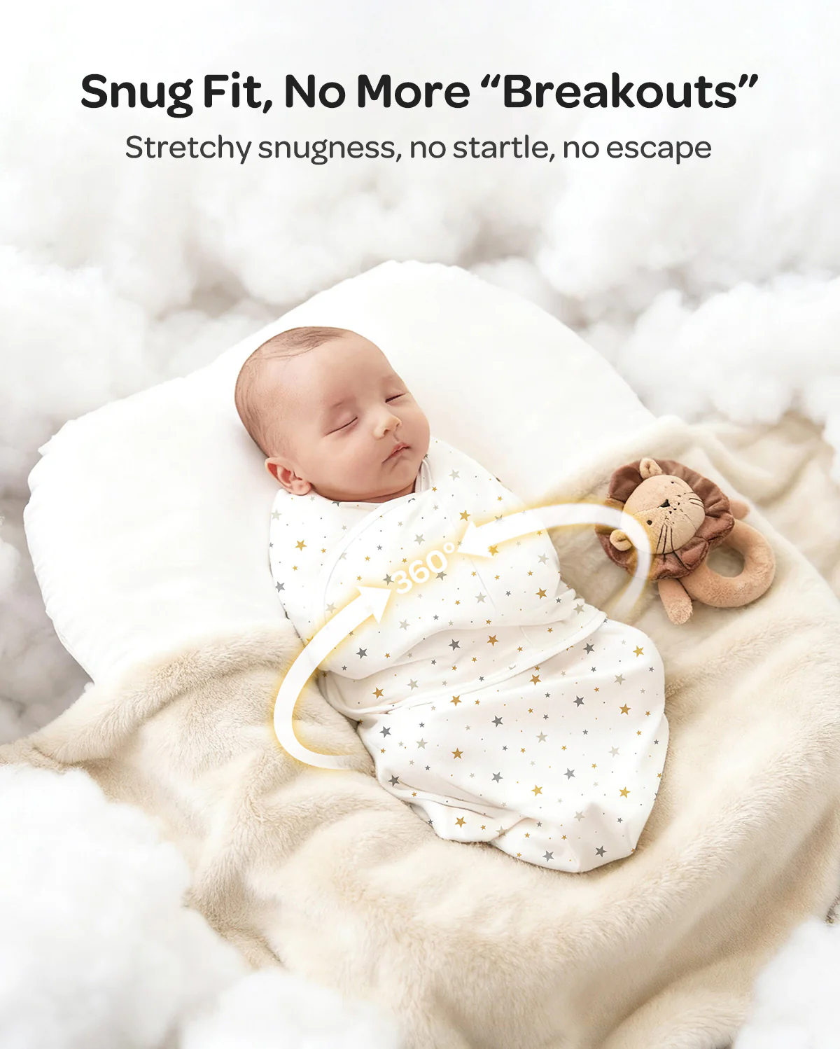 Momcozy Łatwy Otulacz Dla Niemowląt - Image 39