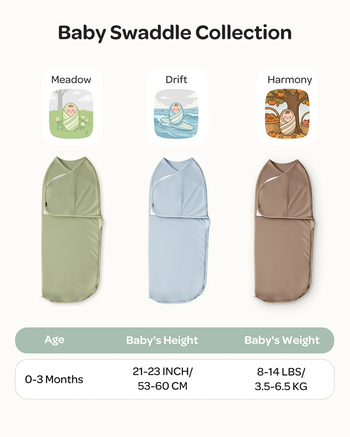 Momcozy Łatwy Otulacz Dla Niemowląt - Image 47