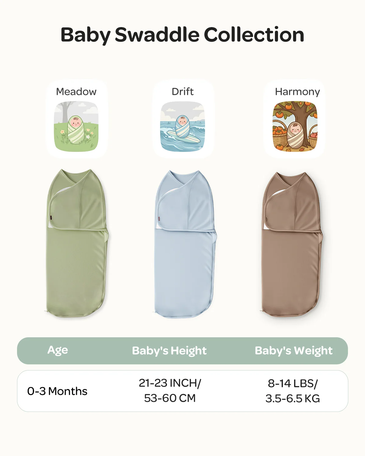 Momcozy Łatwy Otulacz Dla Niemowląt - Image 55