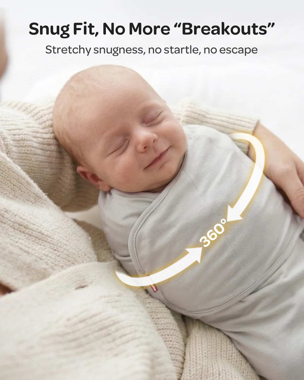 Momcozy Łatwy Otulacz Dla Niemowląt - Image 59