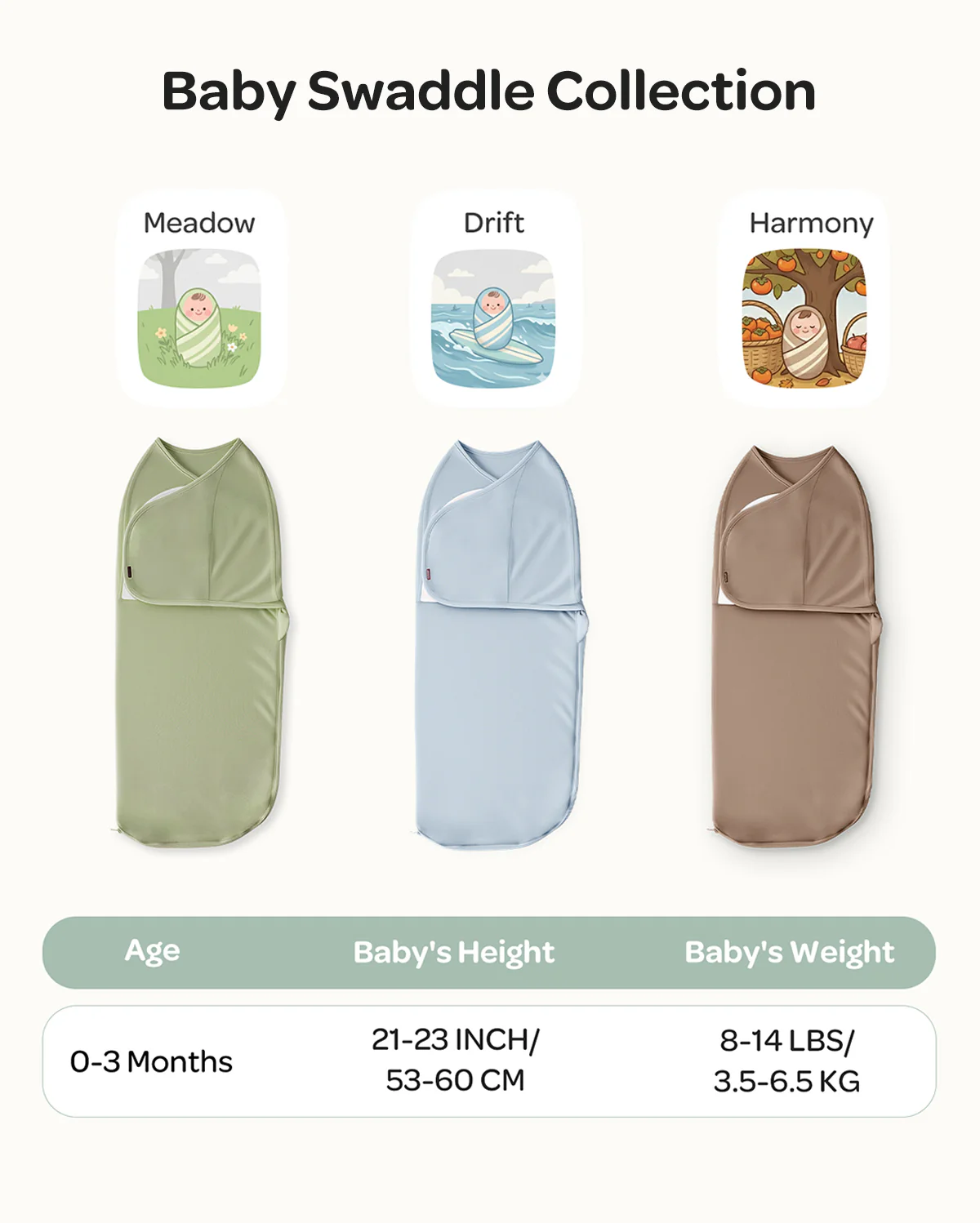 Momcozy Łatwy Otulacz Dla Niemowląt - Image 63