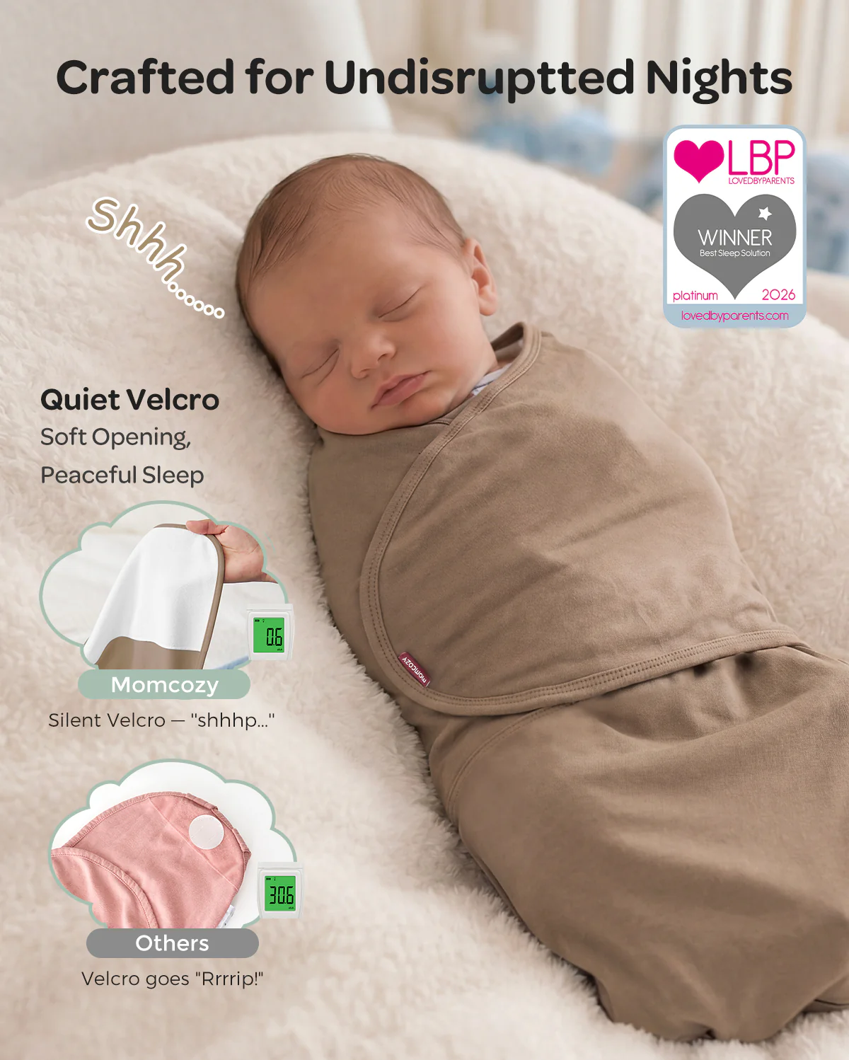 Momcozy Łatwy Otulacz Dla Niemowląt - Image 64