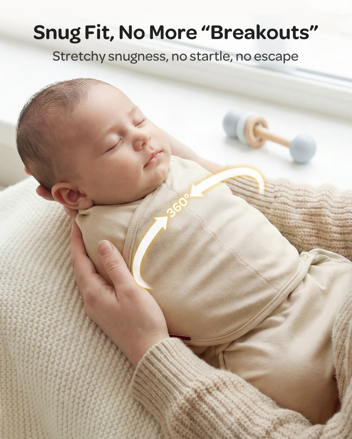 Momcozy Łatwy Otulacz Dla Niemowląt - Image 66