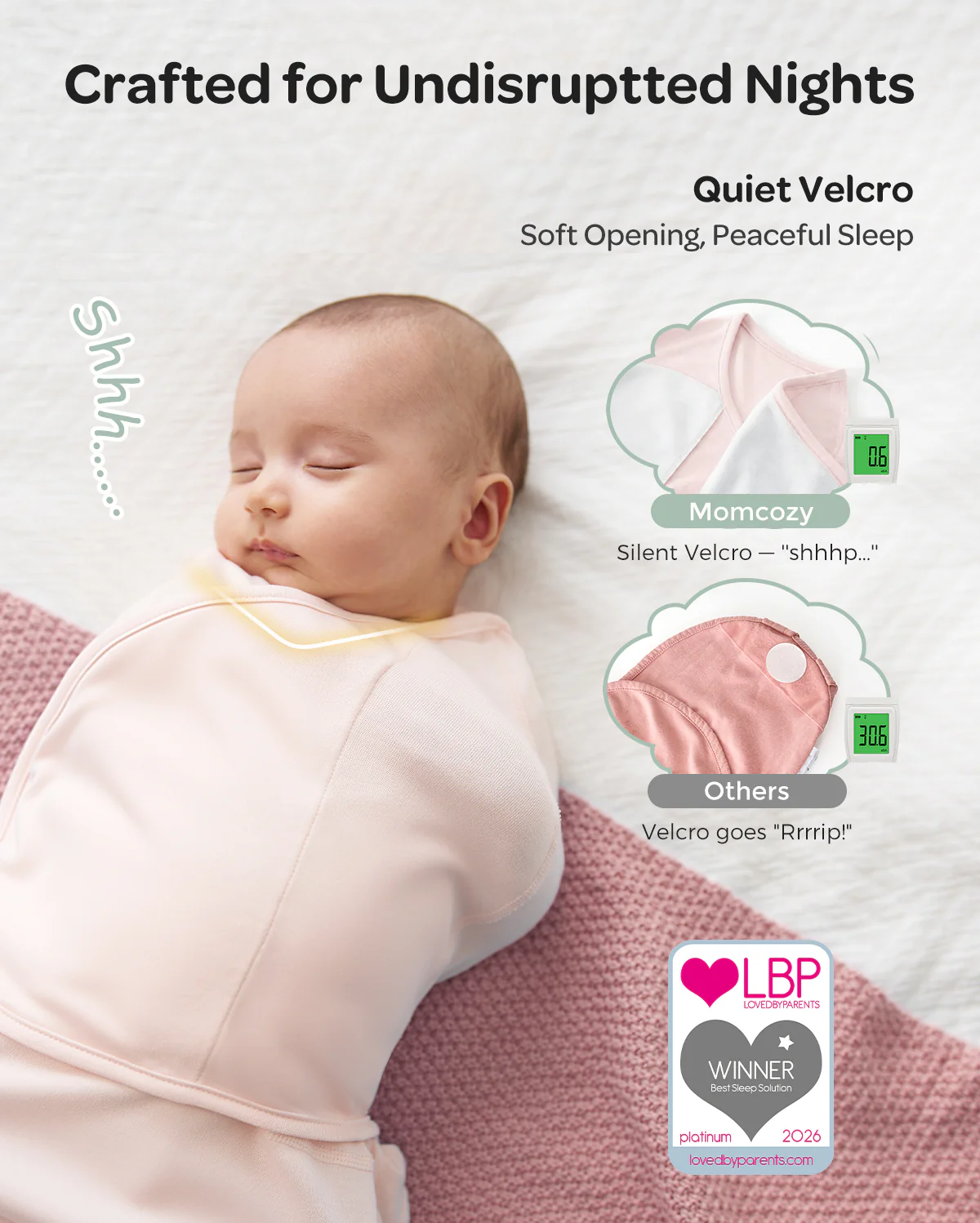 Momcozy Łatwy Otulacz Dla Niemowląt - Image 70