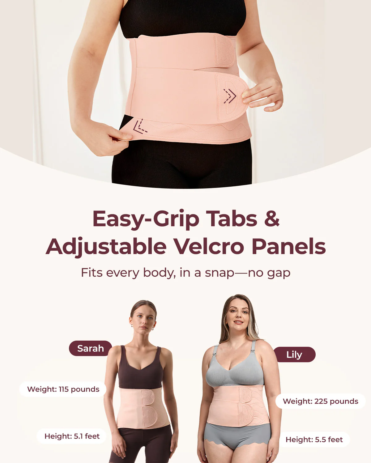 Momcozy Ergowrap™ Pas Poporodowy - Image 4