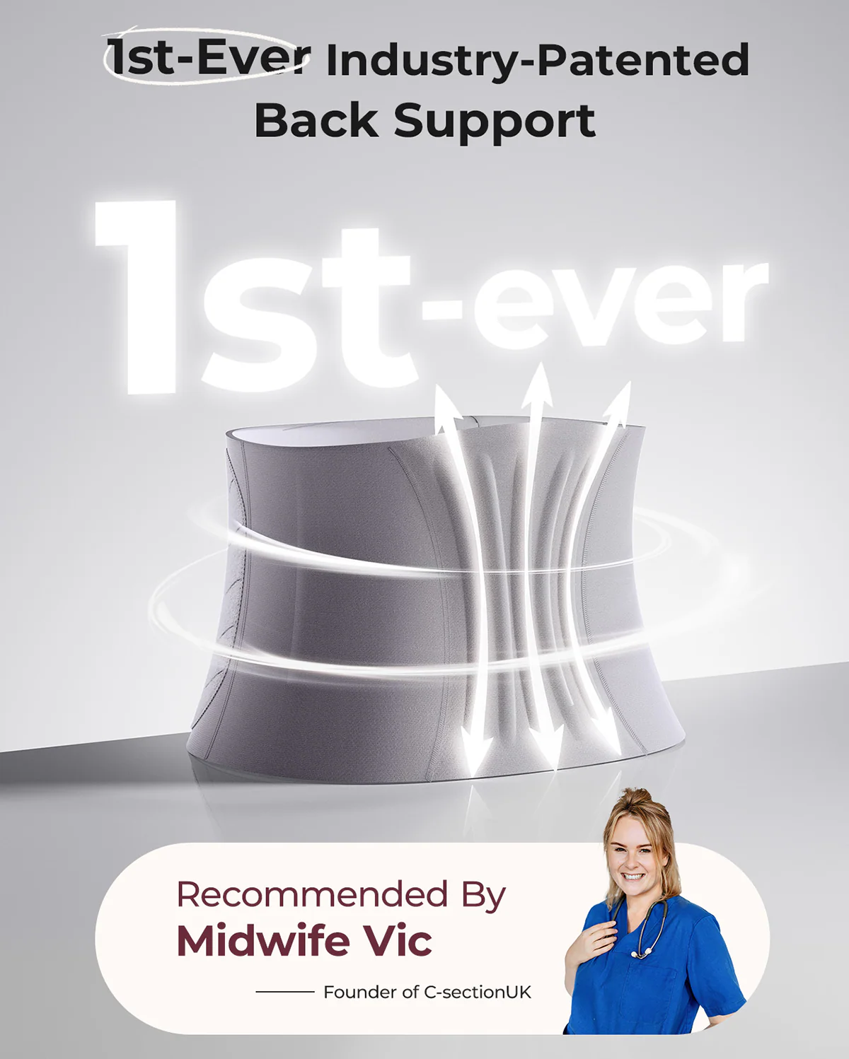 Momcozy Ergowrap™ Pas Poporodowy - Image 41