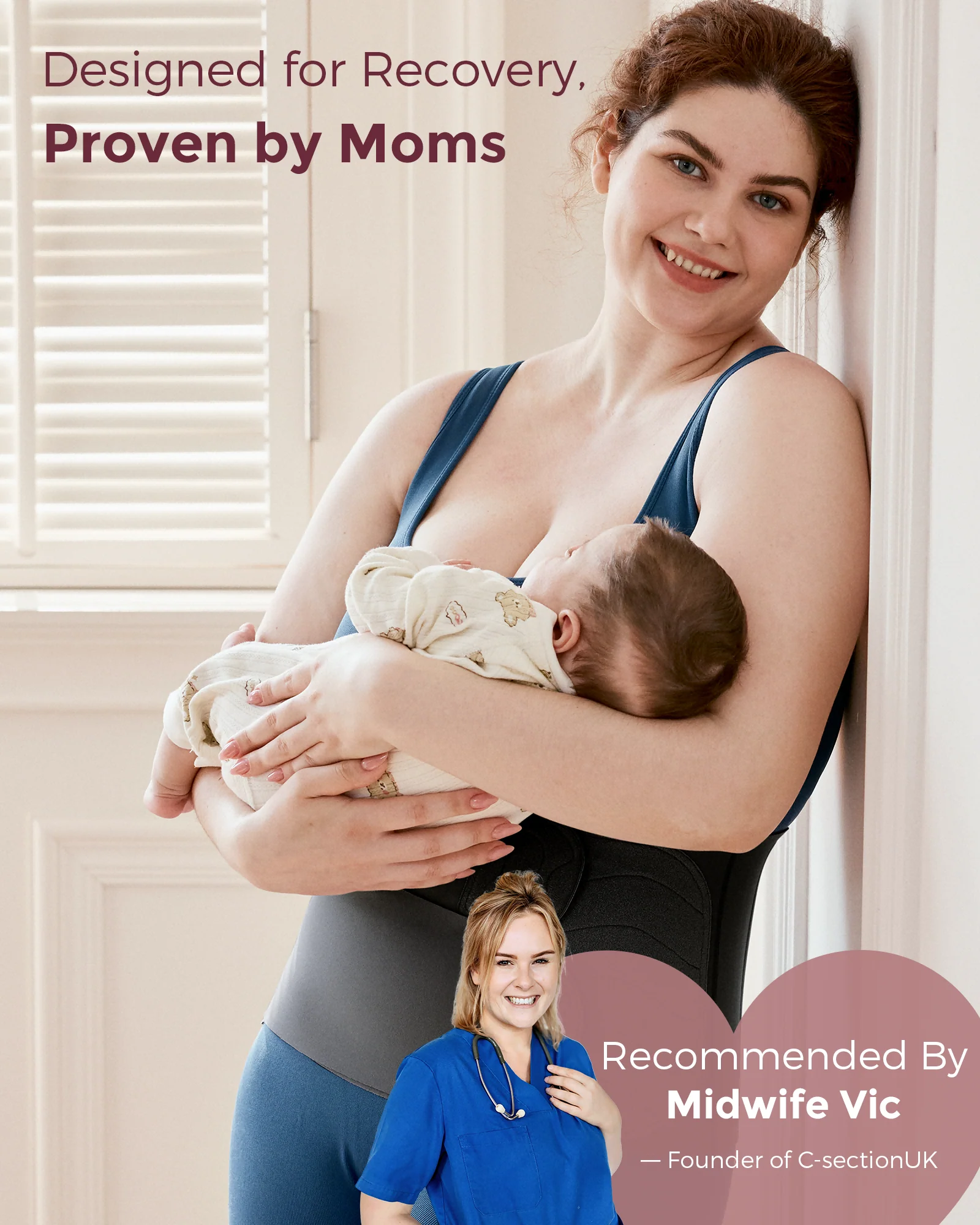 Momcozy Ergowrap™ Pas Poporodowy - Image 59
