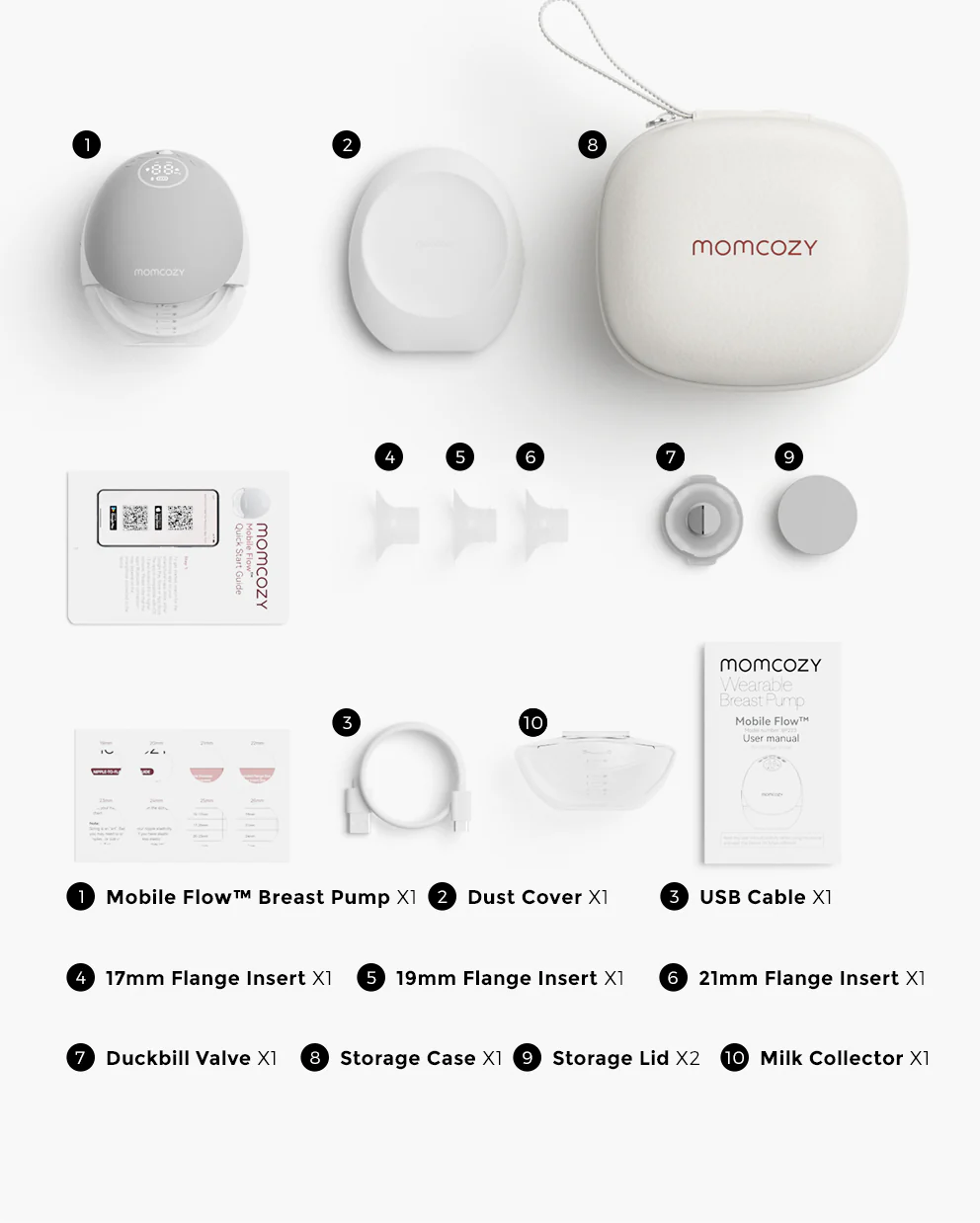 Momcozy Mobile Flow™ Laktator Muszlowy | M9 1.0 - Image 14