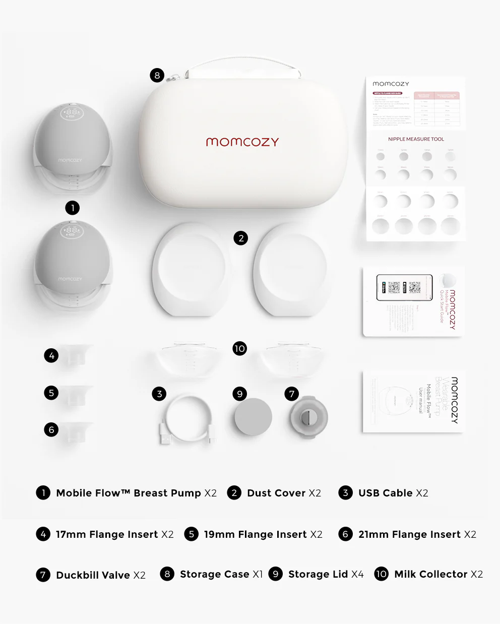 Momcozy Mobile Flow™ Laktator Muszlowy | M9 1.0 - Image 15