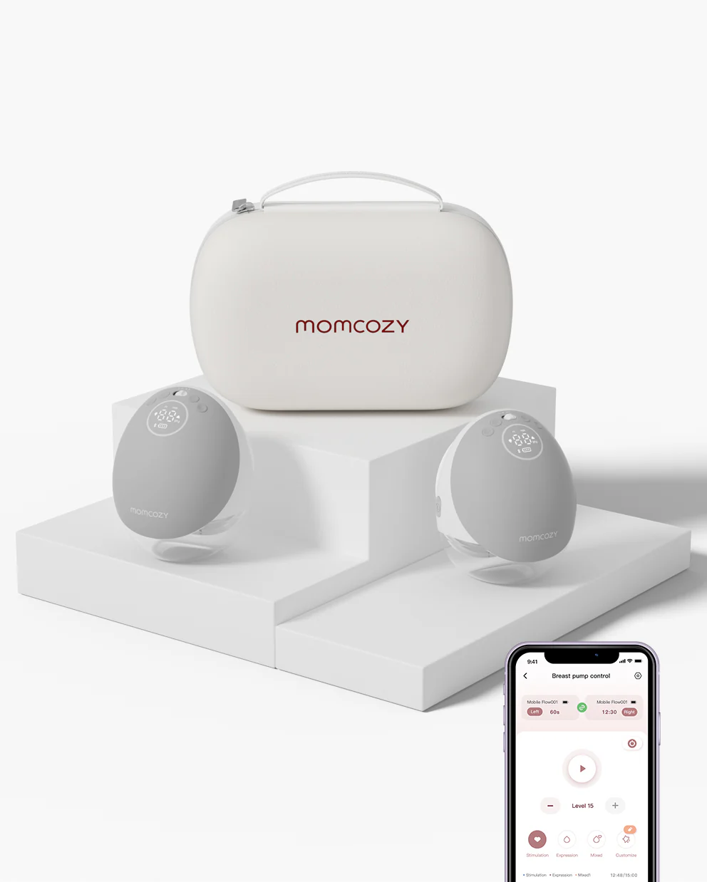 Momcozy Mobile Flow™ Laktator Muszlowy | M9 1.0 - Image 16