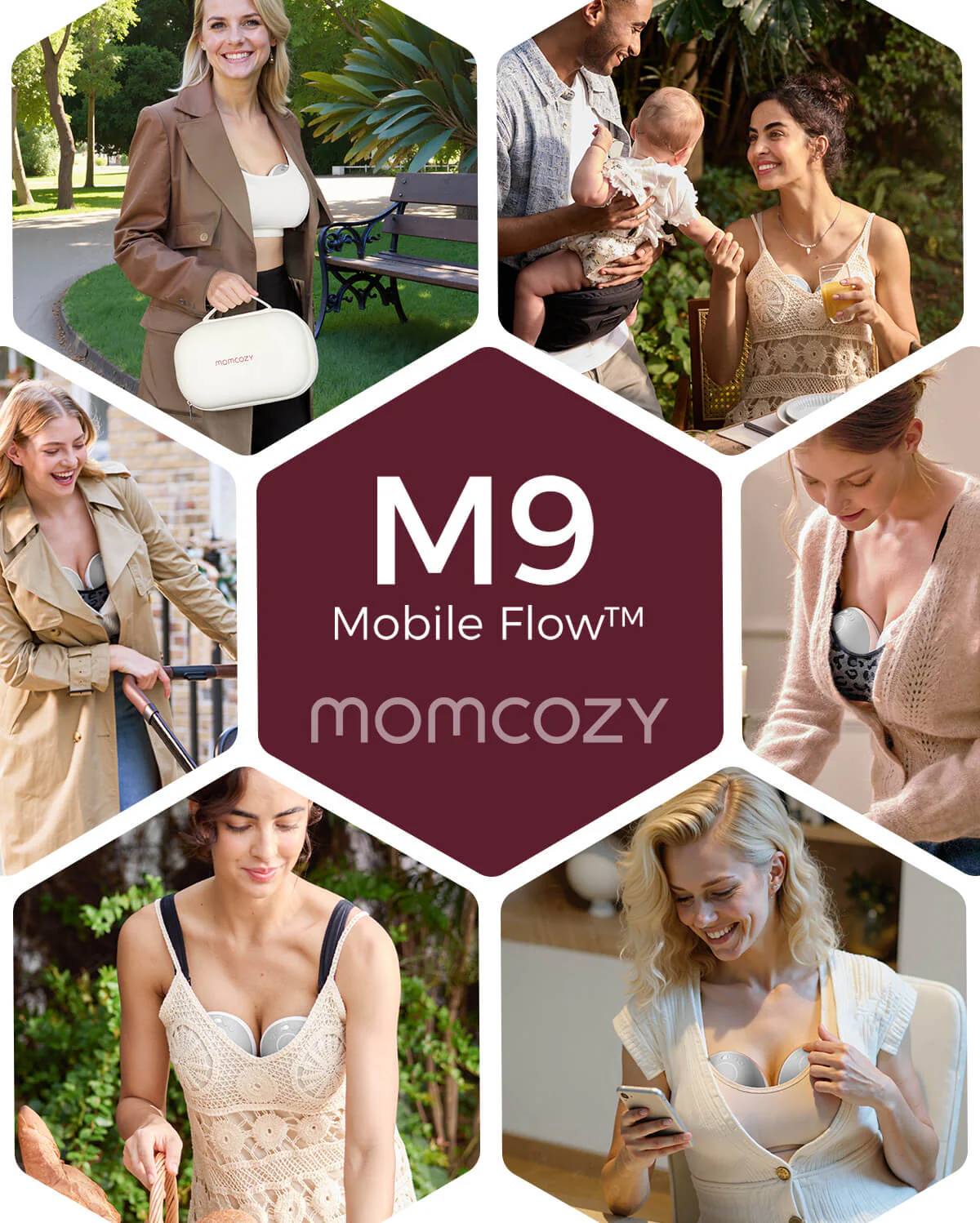 Momcozy Mobile Flow™ Laktator Muszlowy | M9 1.0 - Image 24