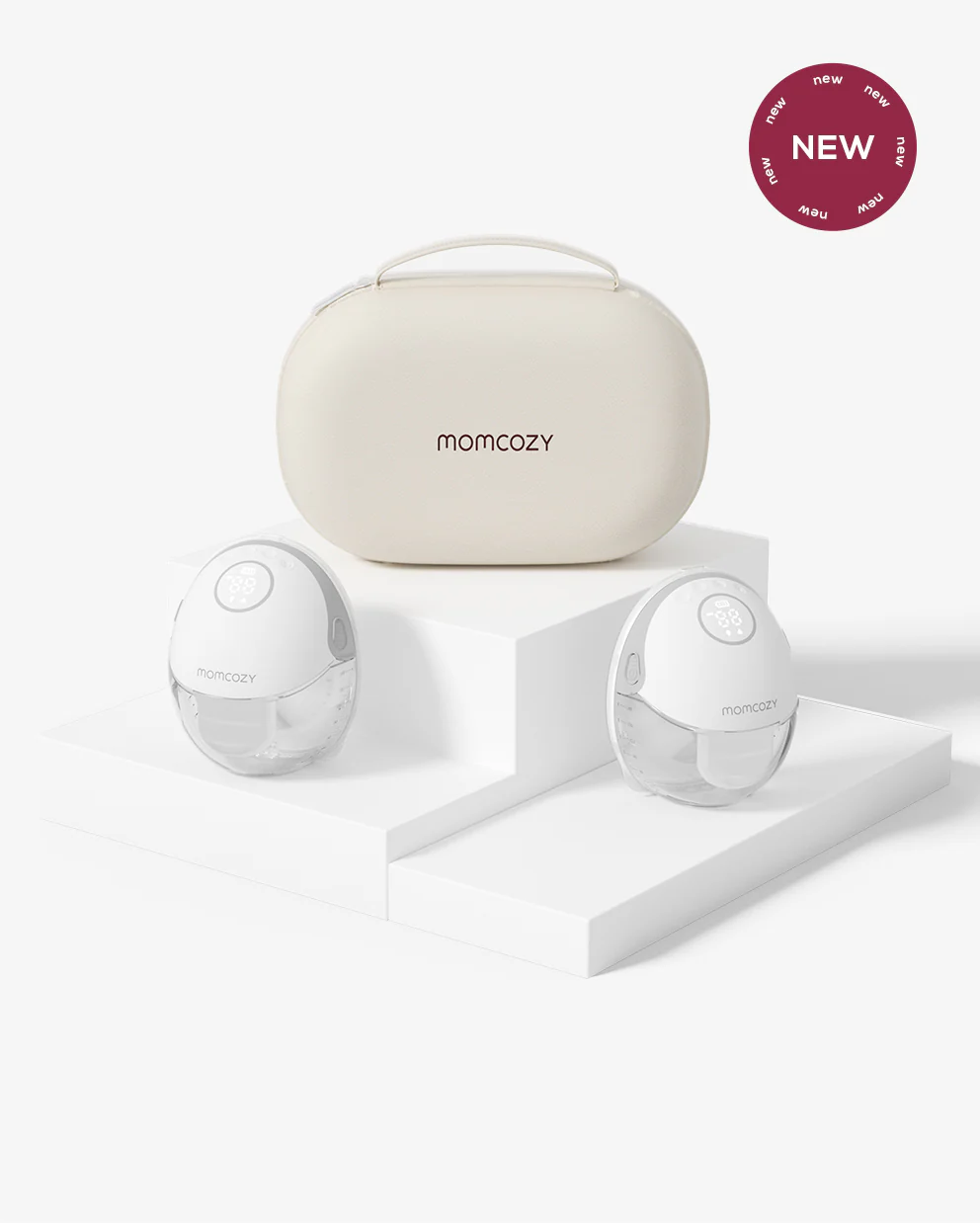 Momcozy Mobile Style™ Smukły Laktator Muszlowy | M6 - Image 14