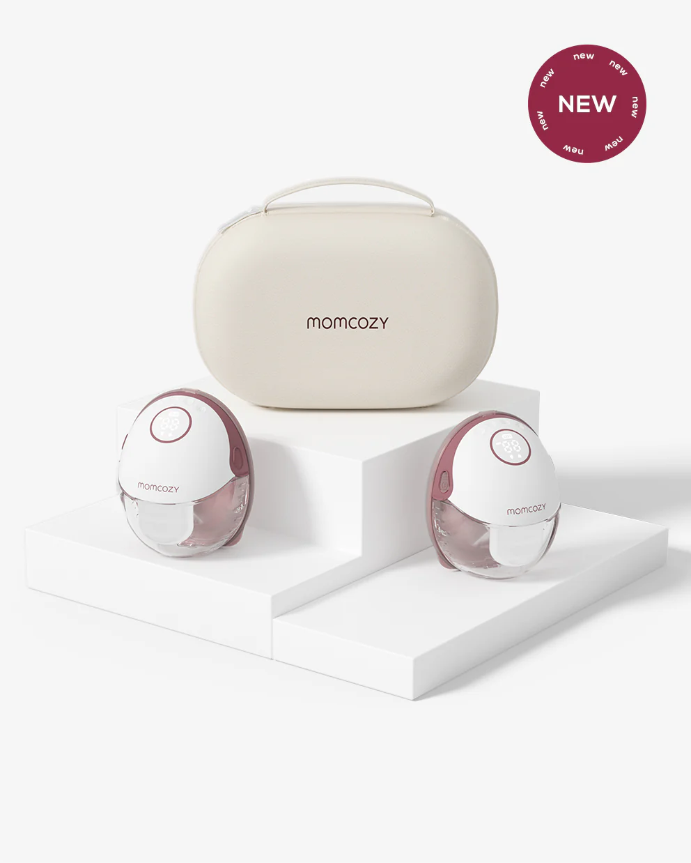 Momcozy Mobile Style™ Smukły Laktator Muszlowy | M6 - Image 22