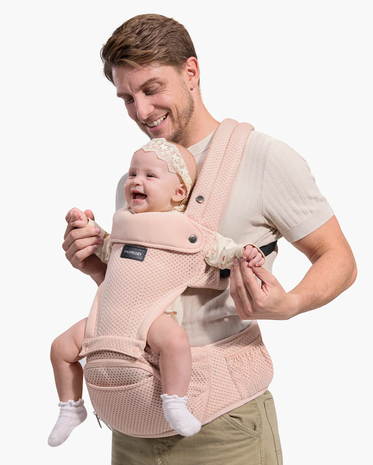 Momcozy 2-in-1 Nosidełko Biodrowe - Image 11