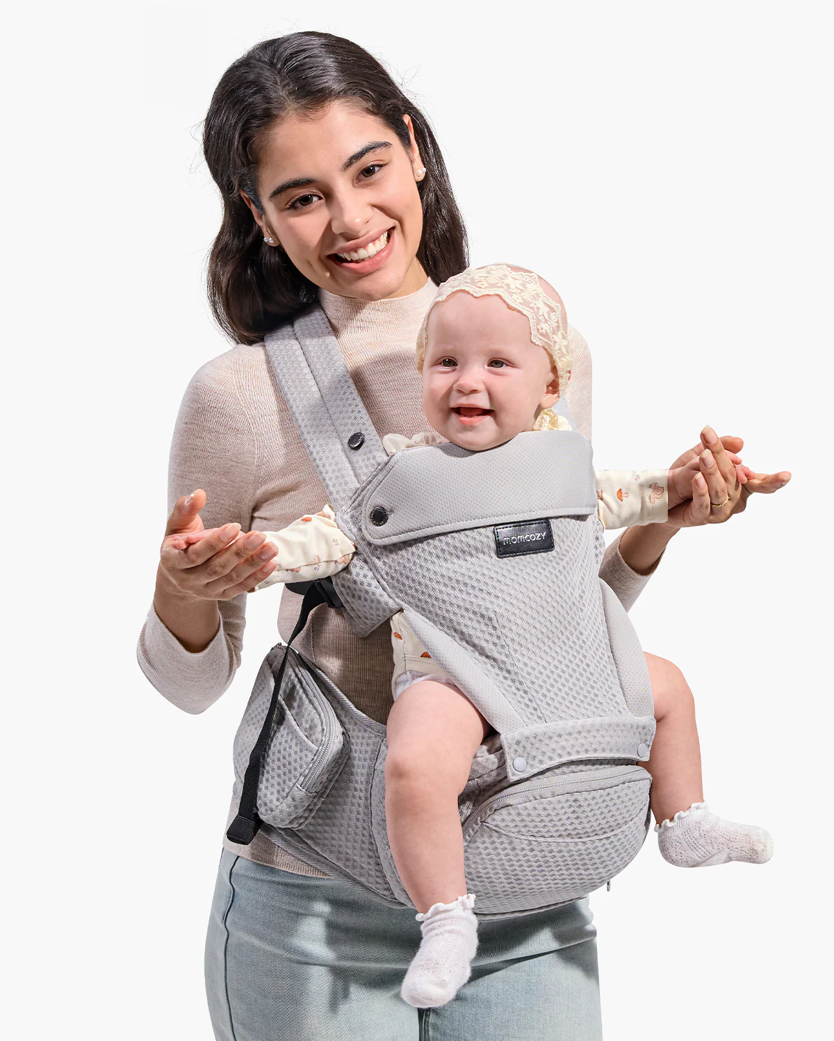 Momcozy 2-in-1 Nosidełko Biodrowe - Image 13