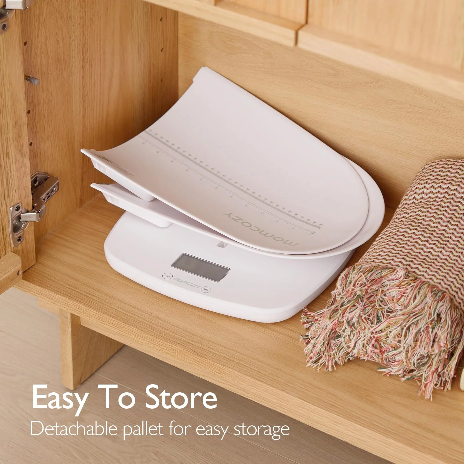 Momcozy Multi-Function Baby Scale - Weight & Height Measurement - Image 8