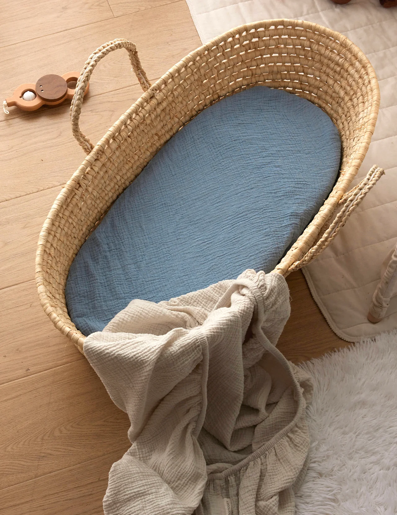 Momcozy Muślin zamontowany arkusze łóżeczków - 2 rozmiary - Image 7