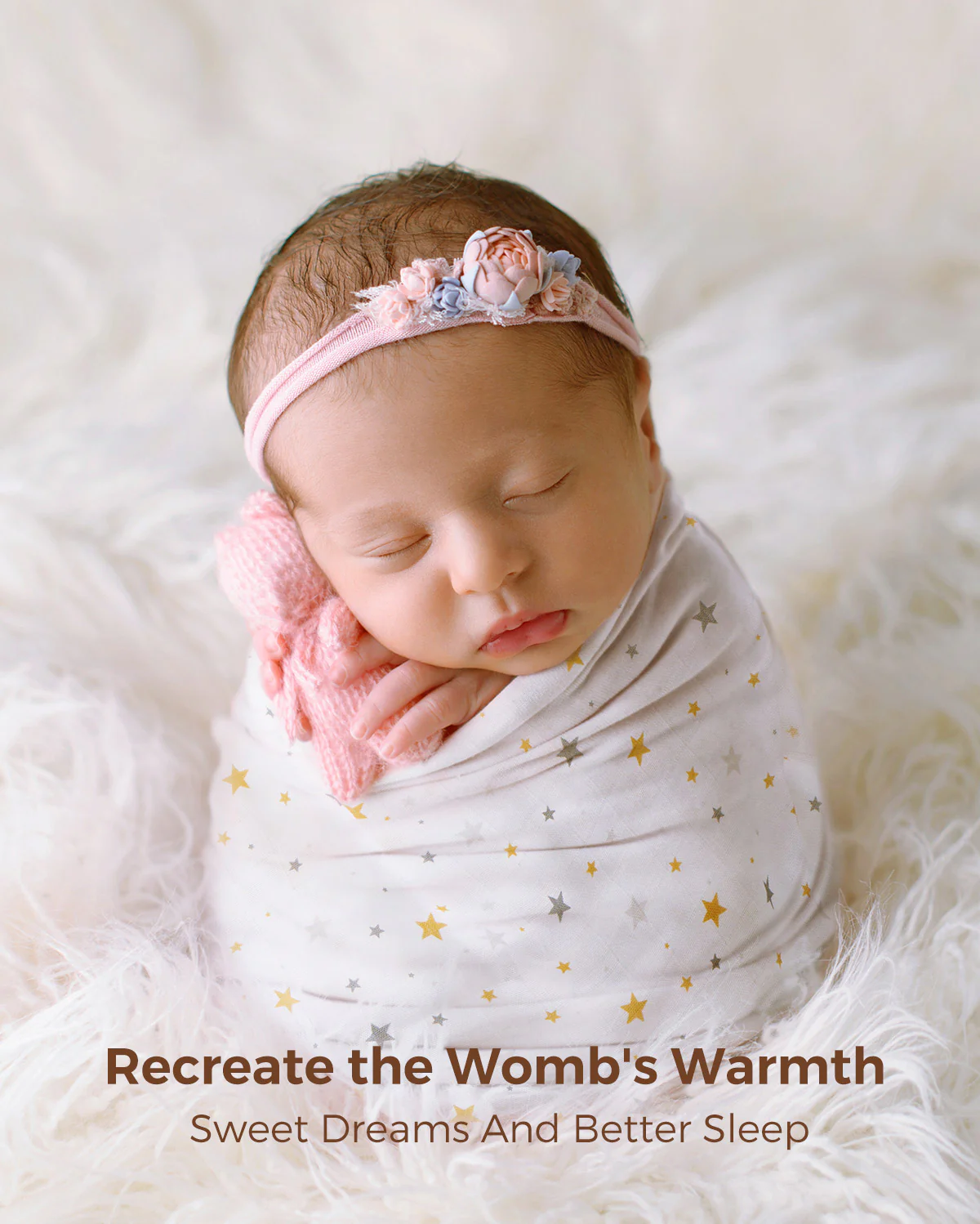 Momcozy Muślin Swaddle Baby Koce, 4 paczki - Image 15