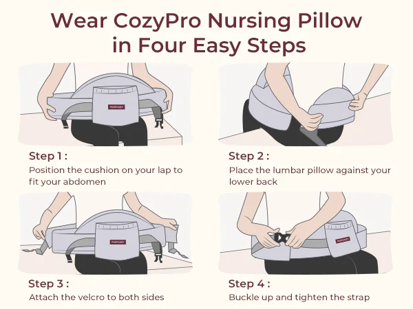 Momcozy MaxSupport Poduszka do Karmienia - Image 11