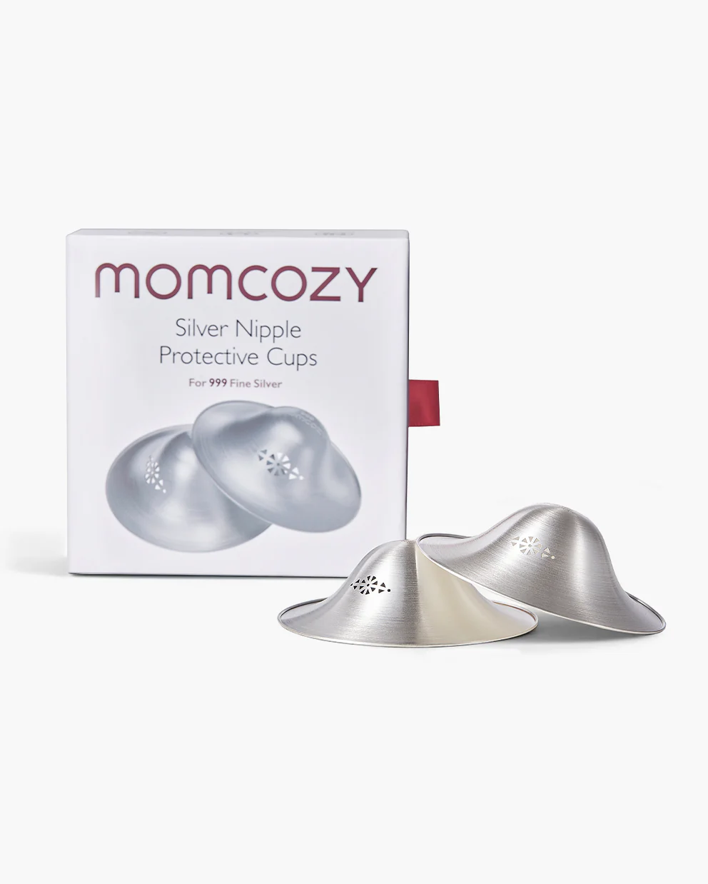 Oryginalne 999 Srebrne Osłonki na Sutki Momcozy - Image 8