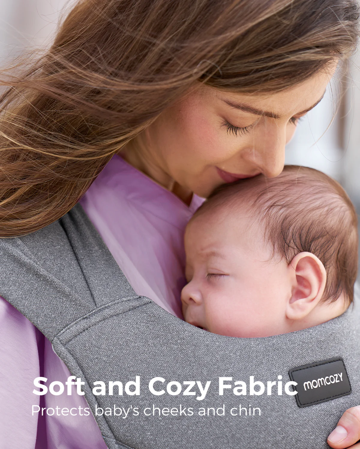 Momcozy Przenośne Nosidełko dla Dziecka – Lekkie i Składane - Image 2