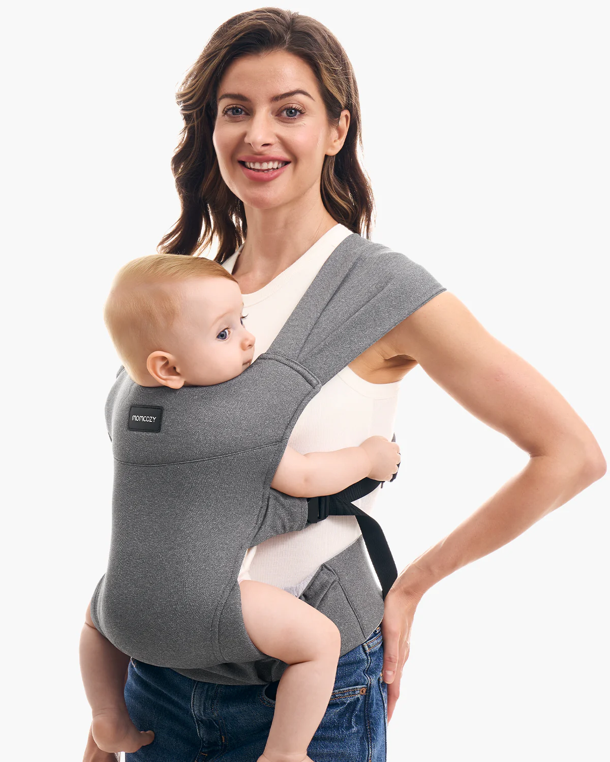 Momcozy Przenośne Nosidełko dla Dziecka – Lekkie i Składane - Image 9
