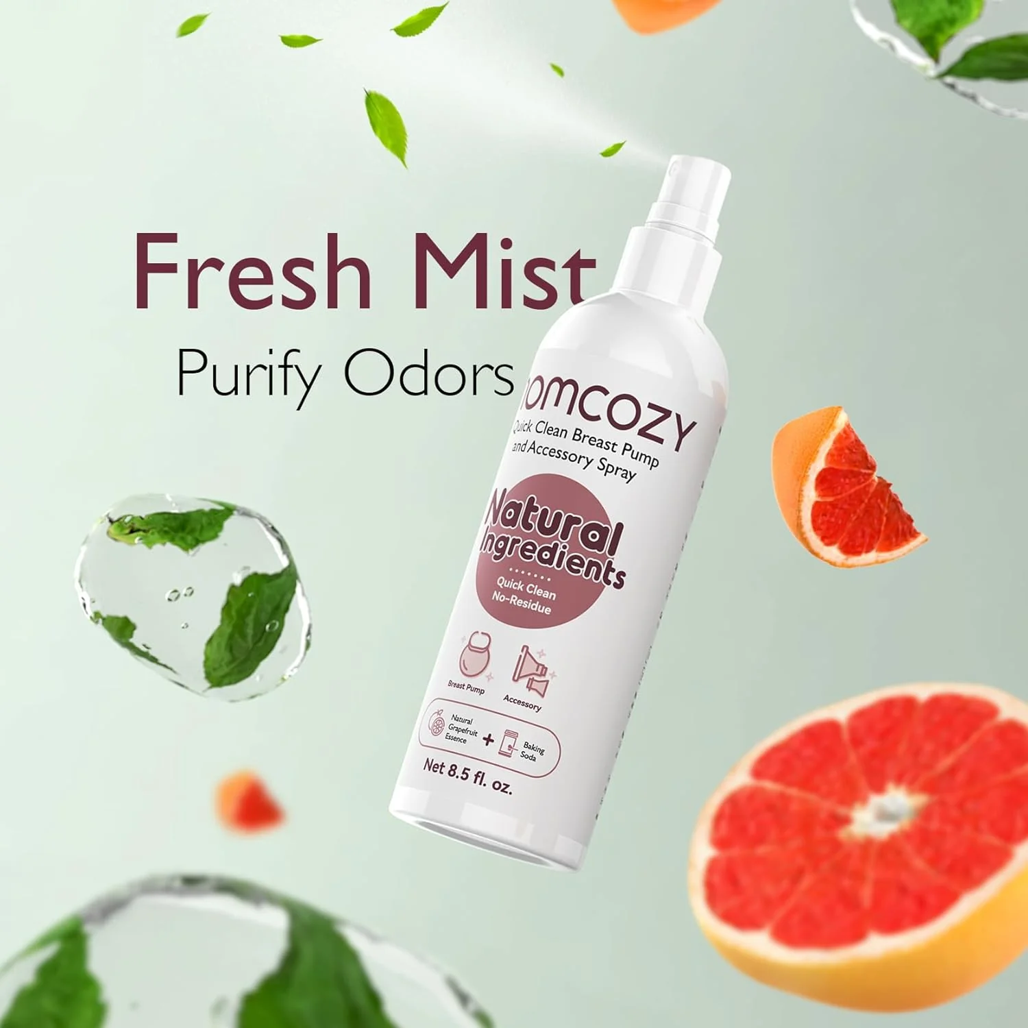 Momcozy przenośny spray do czyszczenia pompki do roli - Image 5