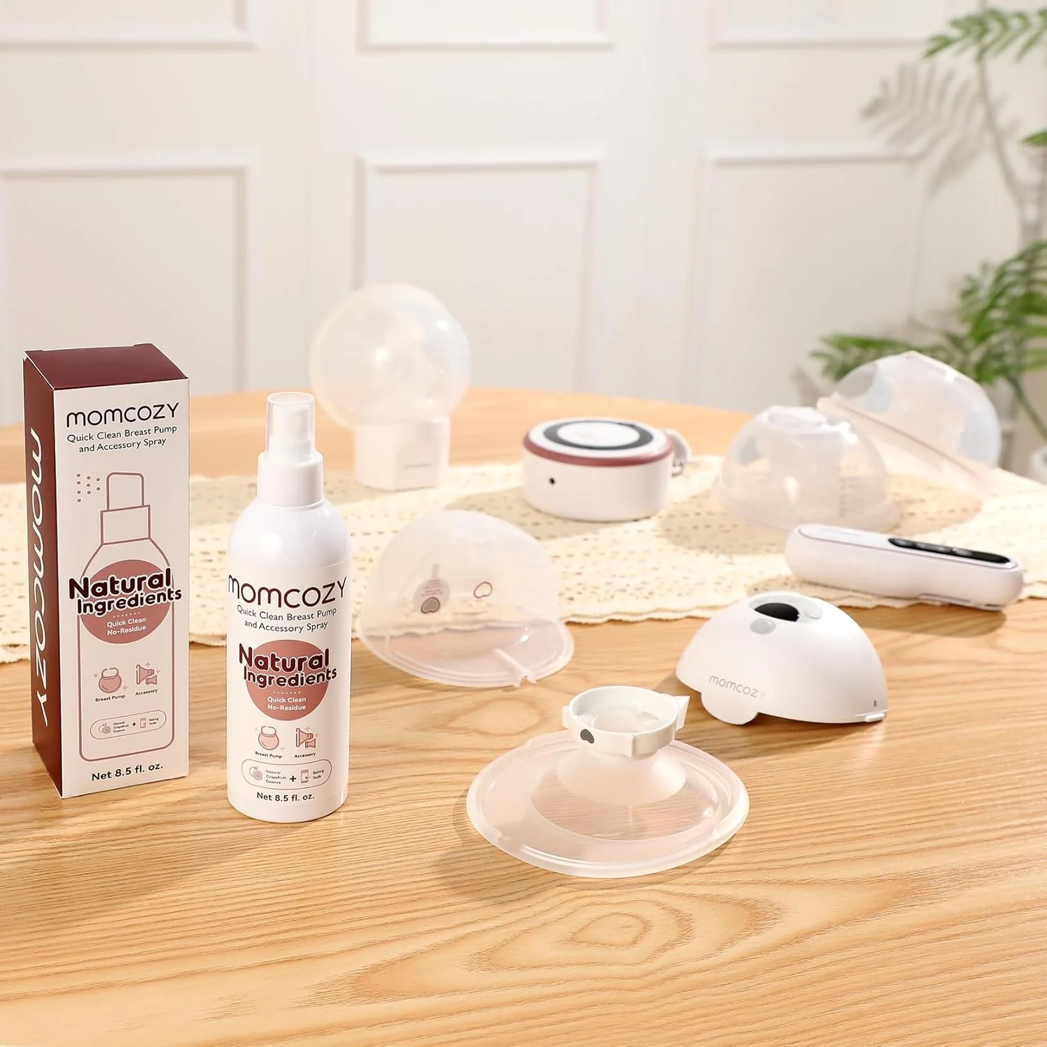 Momcozy przenośny spray do czyszczenia pompki do roli - Image 6