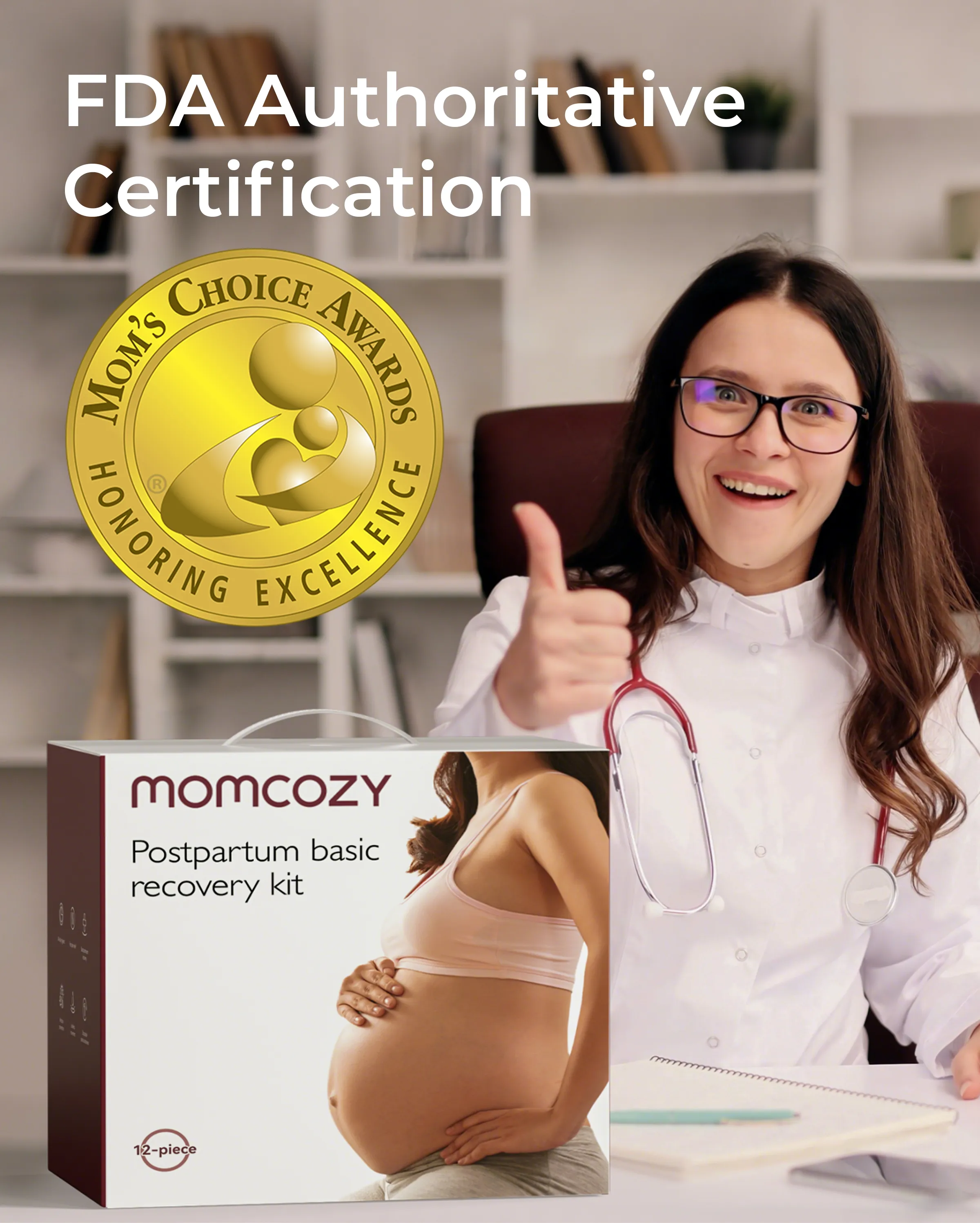Momcozy Zestaw Niezbędny do Regeneracji po Porodzie - Image 3