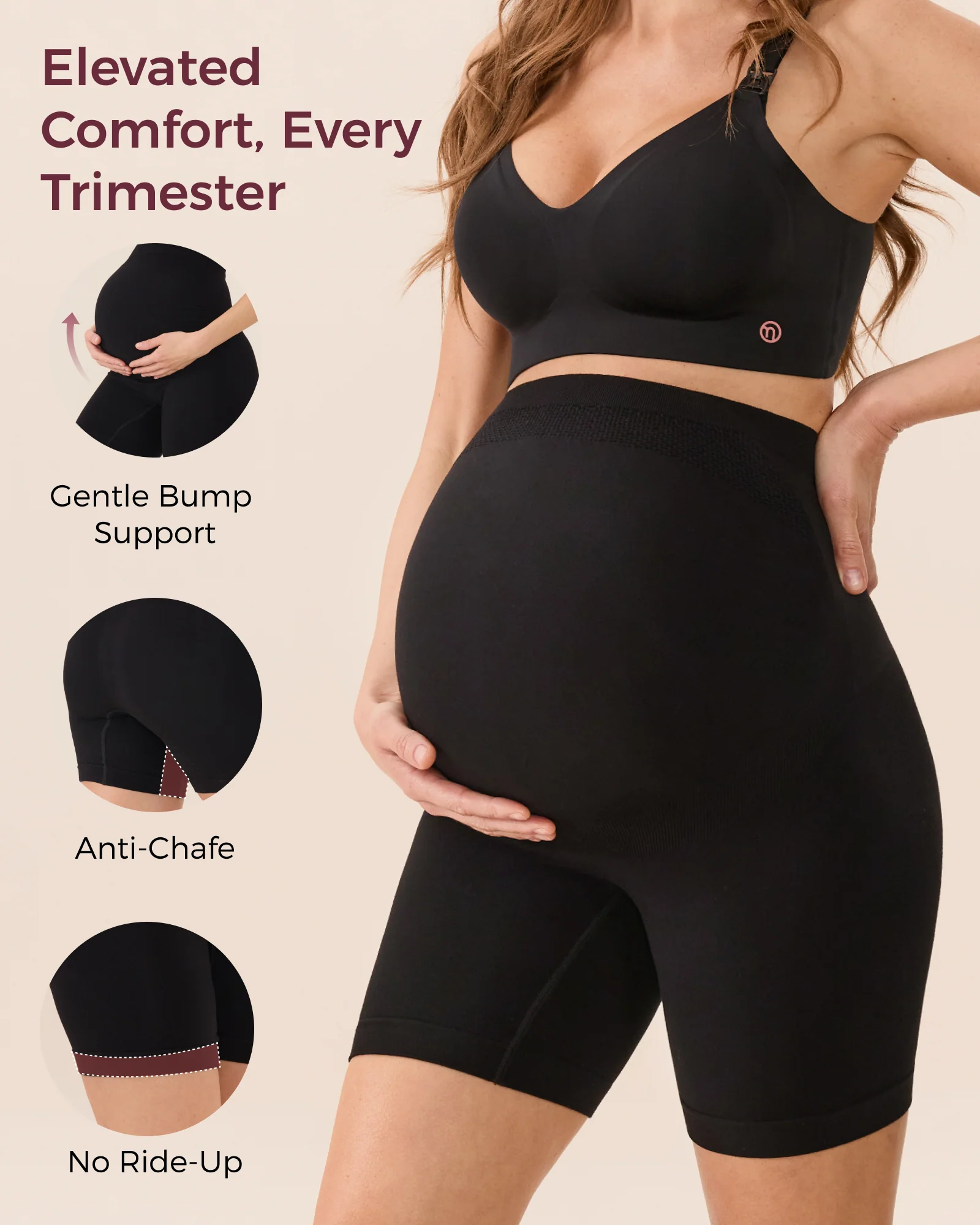 Momcozy SkinHug One-Size Majtki Ciążowe - Image 3