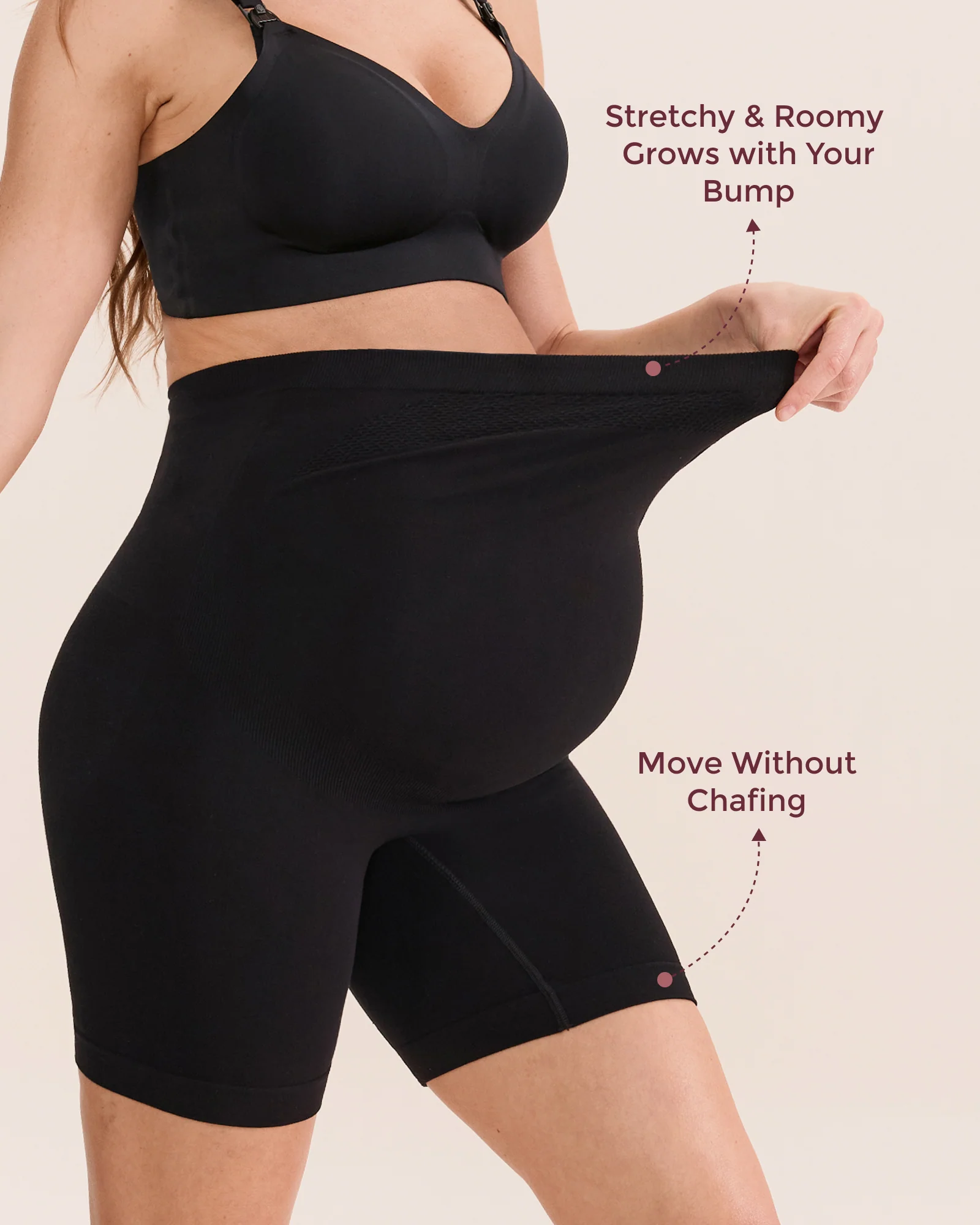 Momcozy SkinHug One-Size Majtki Ciążowe - Image 5