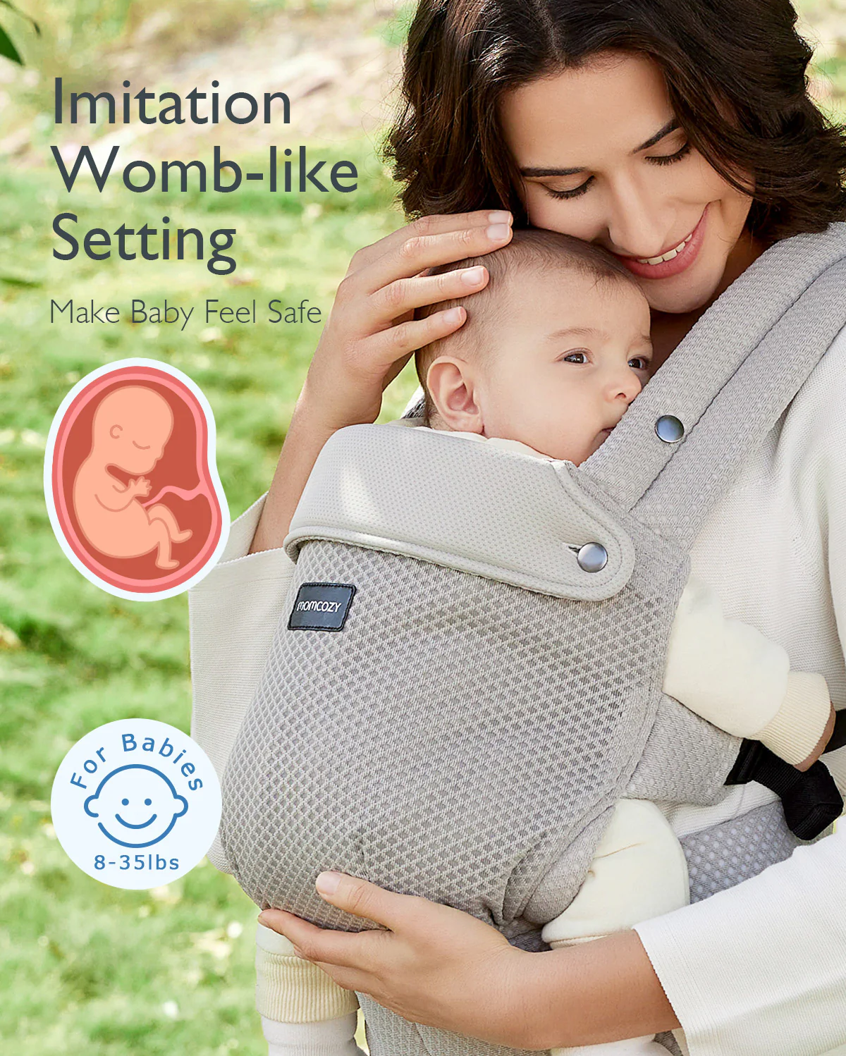 Nosidełko dla Dziecka Momcozy PureHug Air Mesh - Image 15
