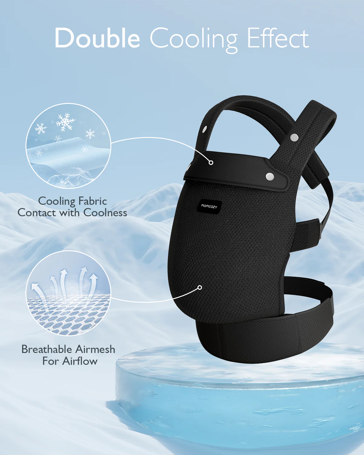 Nosidełko dla Dziecka Momcozy PureHug Air Mesh - Image 19