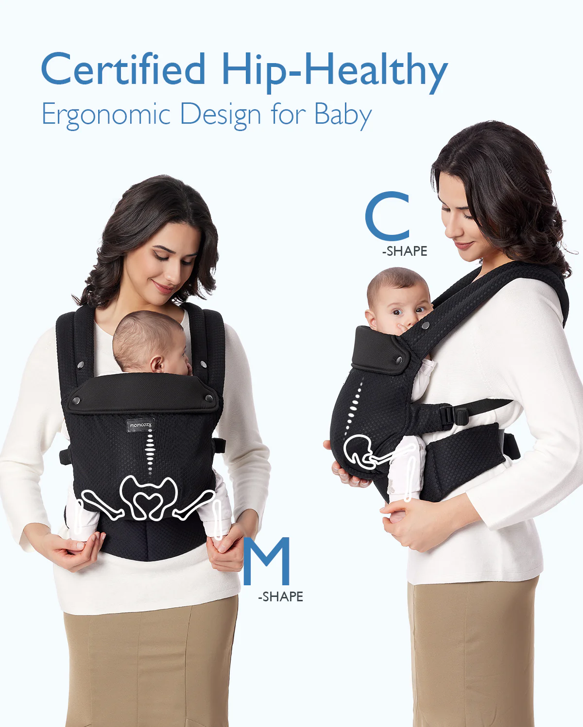 Nosidełko dla Dziecka Momcozy PureHug Air Mesh - Image 22