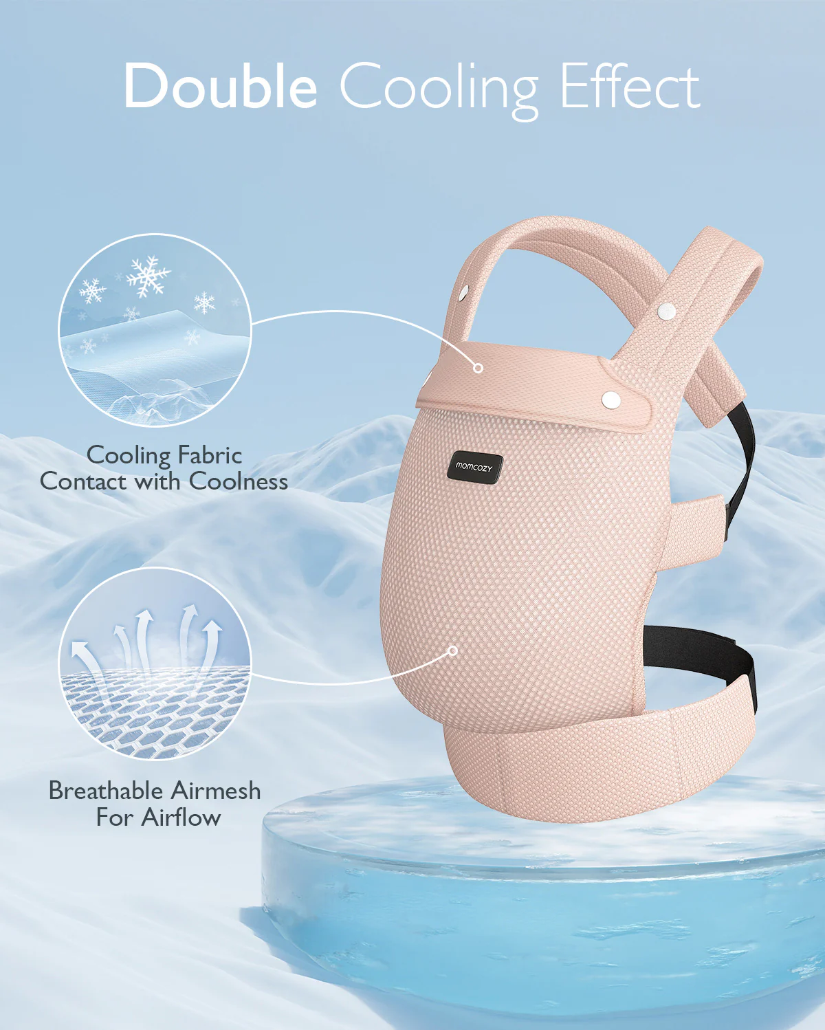 Nosidełko dla Dziecka Momcozy PureHug Air Mesh - Image 3