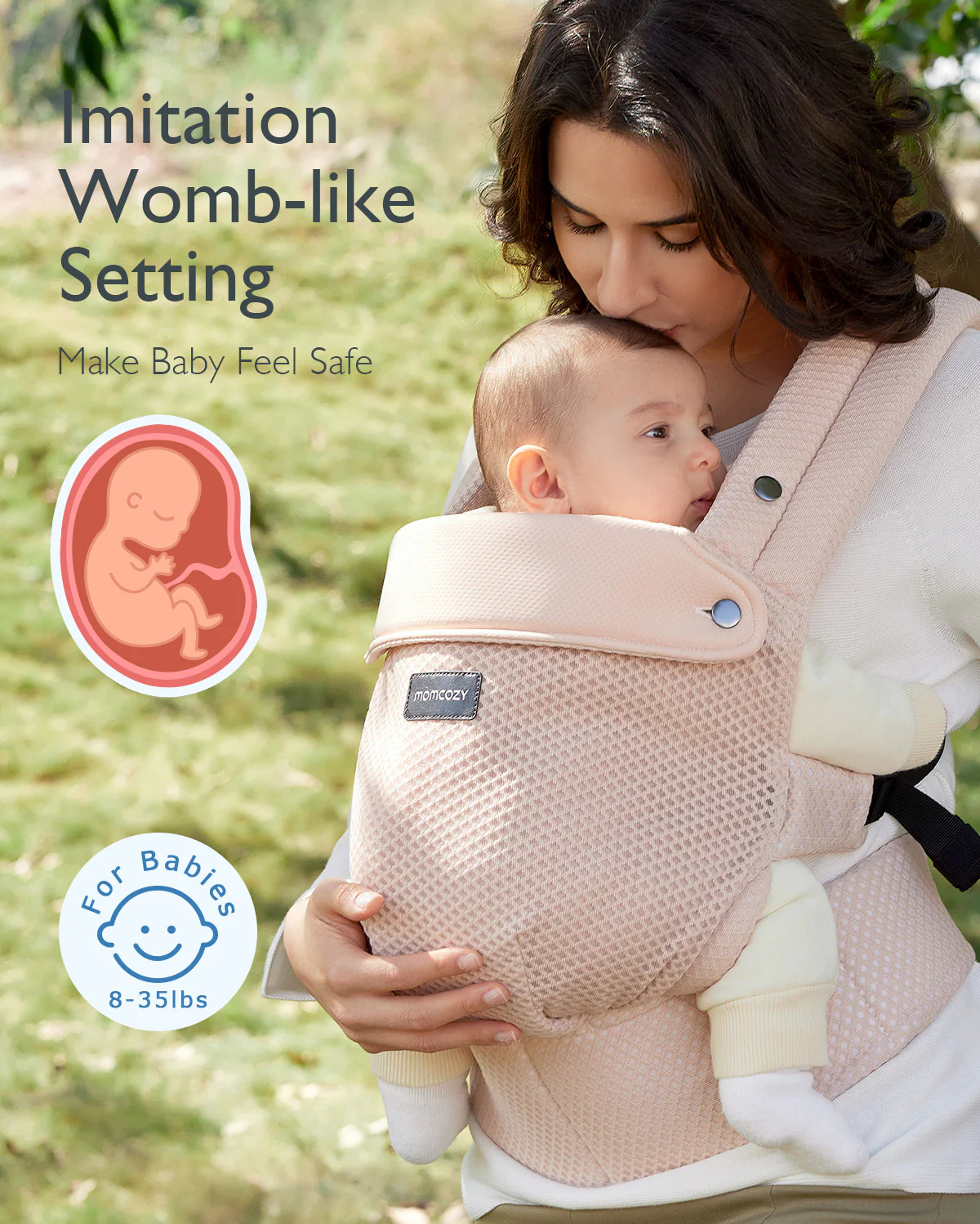 Nosidełko dla Dziecka Momcozy PureHug Air Mesh - Image 4