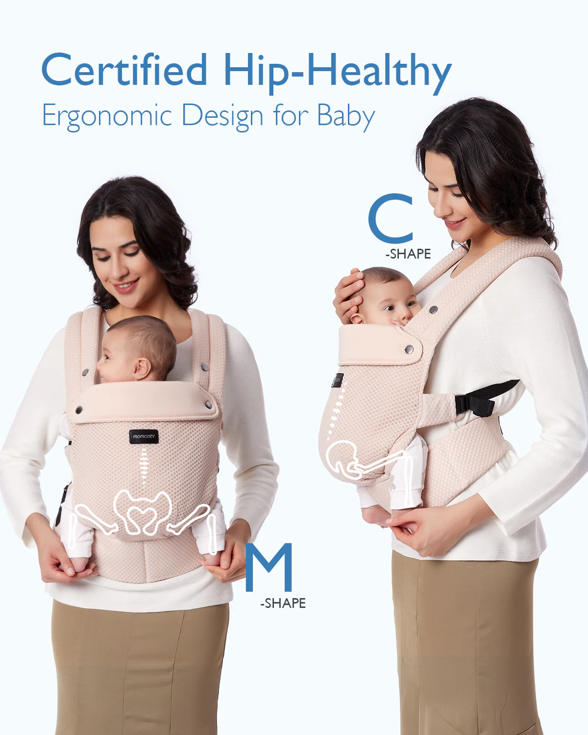 Nosidełko dla Dziecka Momcozy PureHug Air Mesh - Image 7