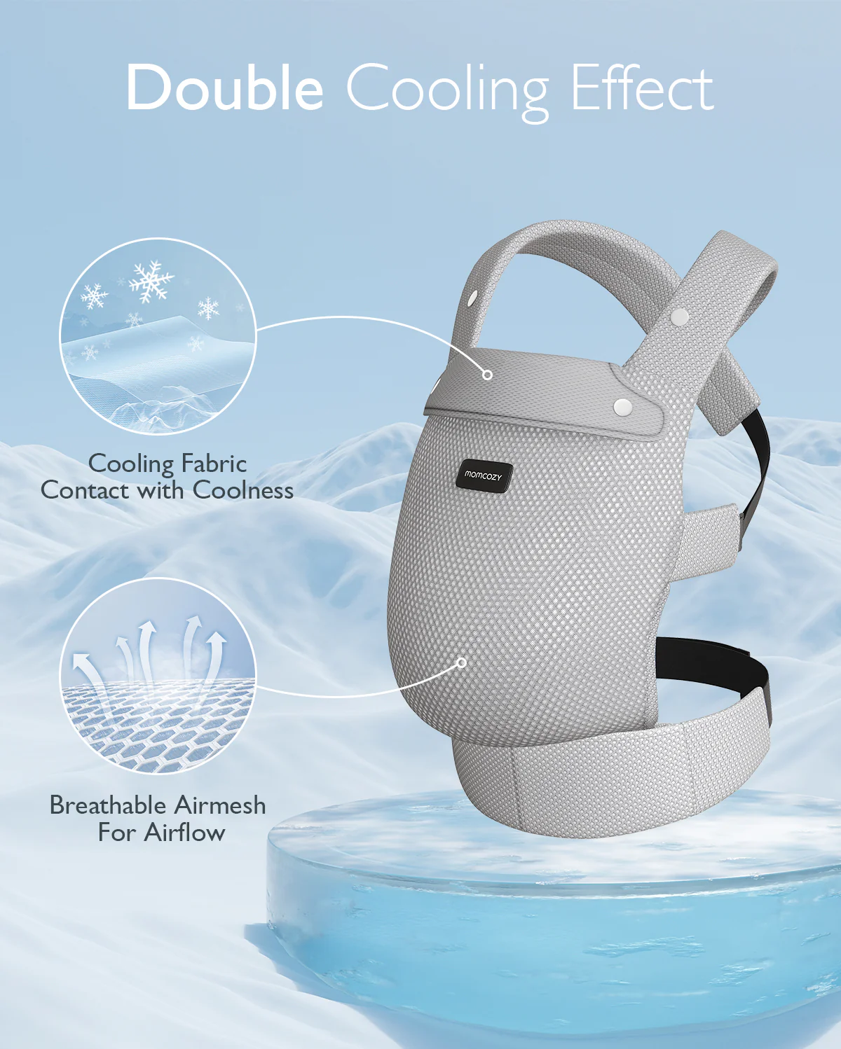 Nosidełko dla Dziecka Momcozy PureHug Air Mesh - Image 9