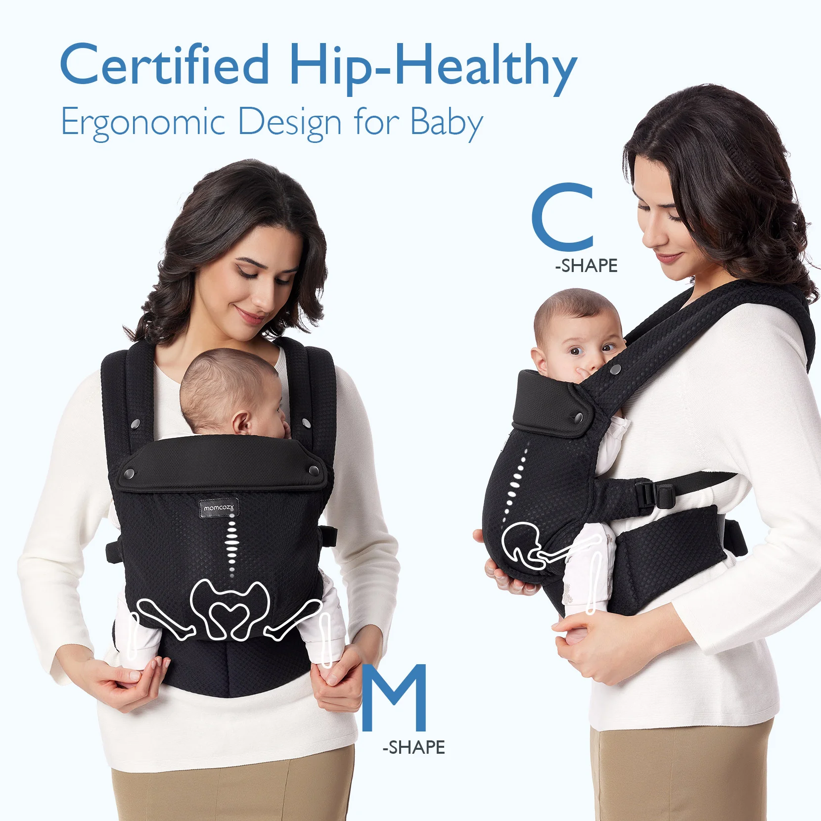 PureHug Nosidełko dla Dzieci - Ergonomiczne, Wygodne i Lekkie - Image 34